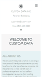 Mobile Screenshot of customdatapayrolls.com